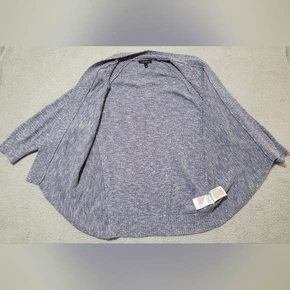 Banana Republic Blue Knit Open Cardigan Large - Picture 2 of 9